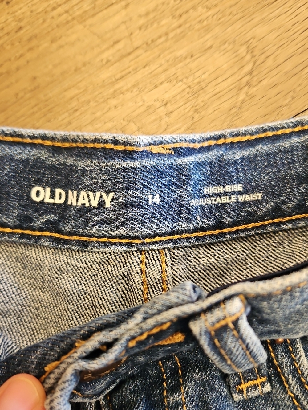2 Pairs Girls Sz 14 Old Navy Denim Shorts - Picture 2 of 11